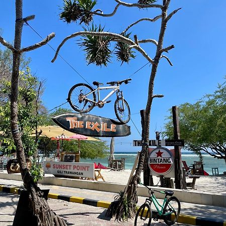The Exile Sunsetpoint Hotel Gili Trawangan Exterior foto